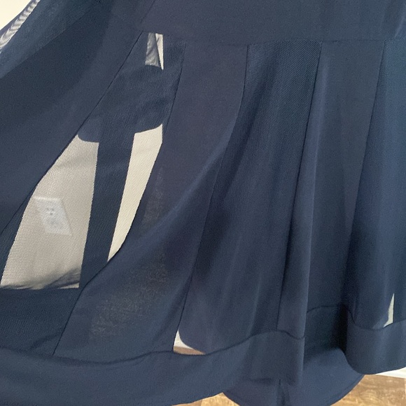 R & M Richards Navy Blue cocktail dress - Picture 4 of 7